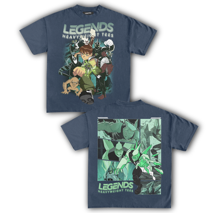 BEN 10 & DIAMONDHEAD TEE (DOUBLE SIDED)