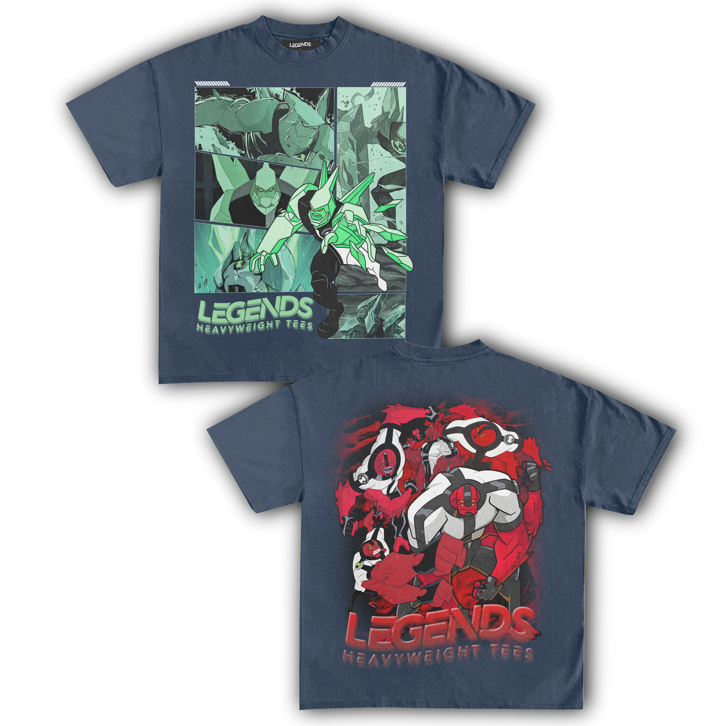 DIAMONDHEAD & FOURARMS TEE (DOUBLE SIDED)