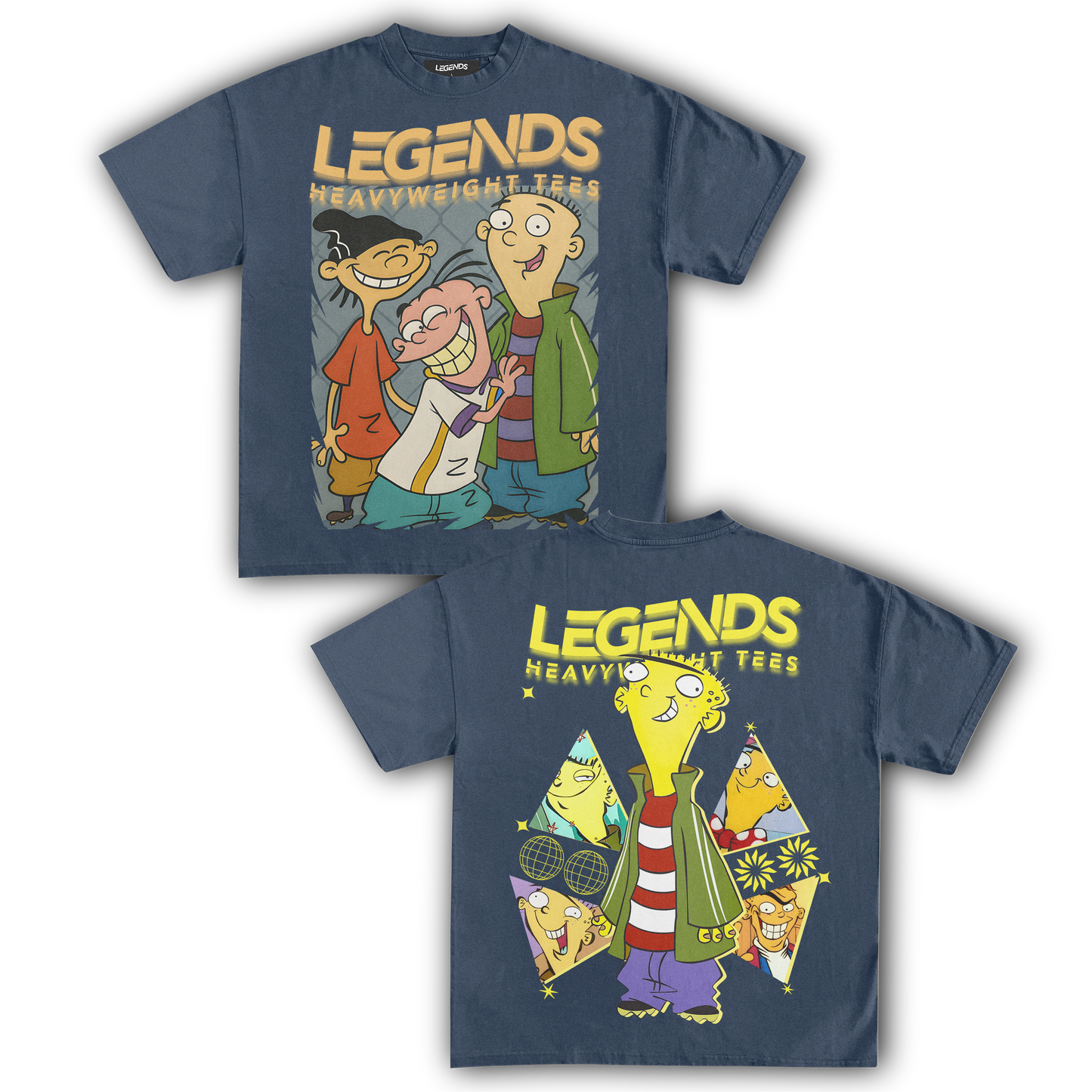 ED, EDD N EDDY - ED TEE (DOUBLE SIDED)