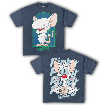 THE BRAIN & PINKY TEE (DOUBLE SIDED)