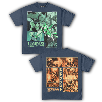 DIAMONDHEAD & HEATBLAST TEE (DOUBLE SIDED)
