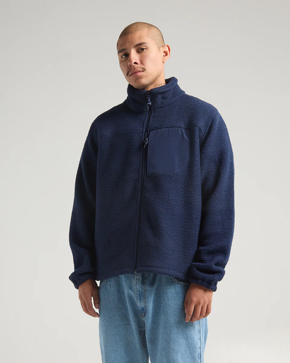 DESIGNER SHERPA JACKET (Midnight Navy)