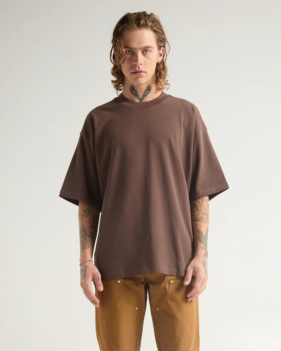 9.0 OZ SUPER HEAVYWEIGHT TEE (Espresso)