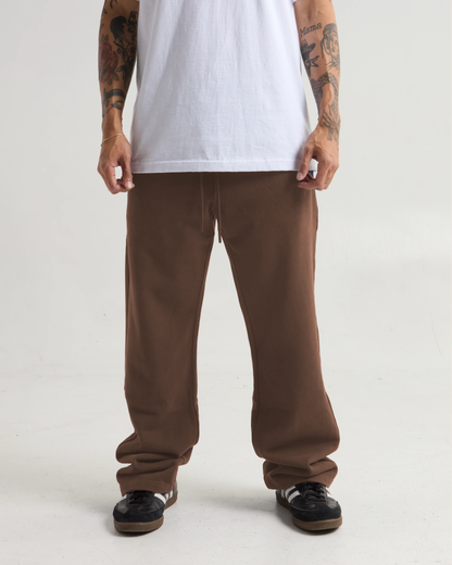 BAGGY HEAVYWEIGHT SWEATPANTS (Vintage Espresso)