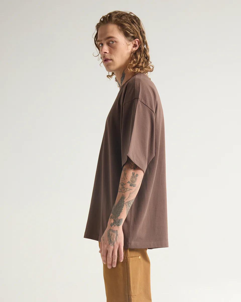 9.0 OZ SUPER HEAVYWEIGHT TEE (Espresso)