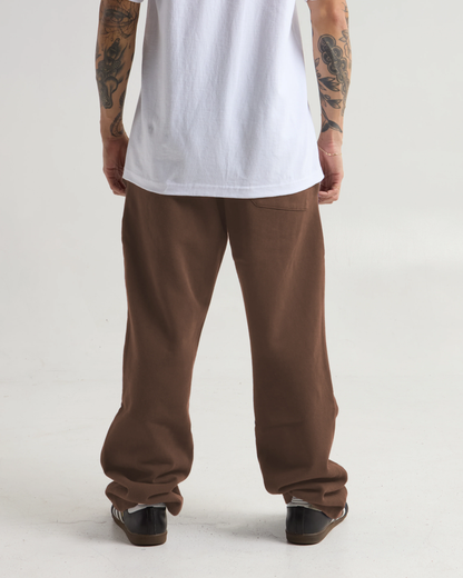 BAGGY HEAVYWEIGHT SWEATPANTS (Vintage Espresso)