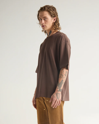 9.0 OZ SUPER HEAVYWEIGHT TEE (Espresso)