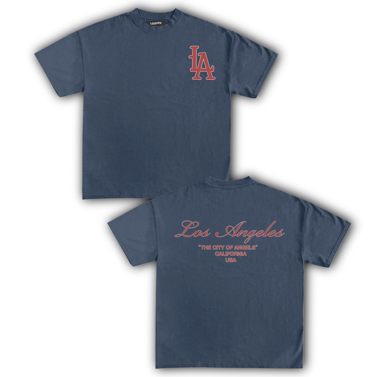 CITY OF ANGELS V1 DOUBLE TEE WHITE