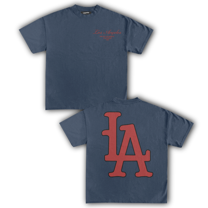 CITY OF ANGELS V2 DOUBLE TEE BLACK