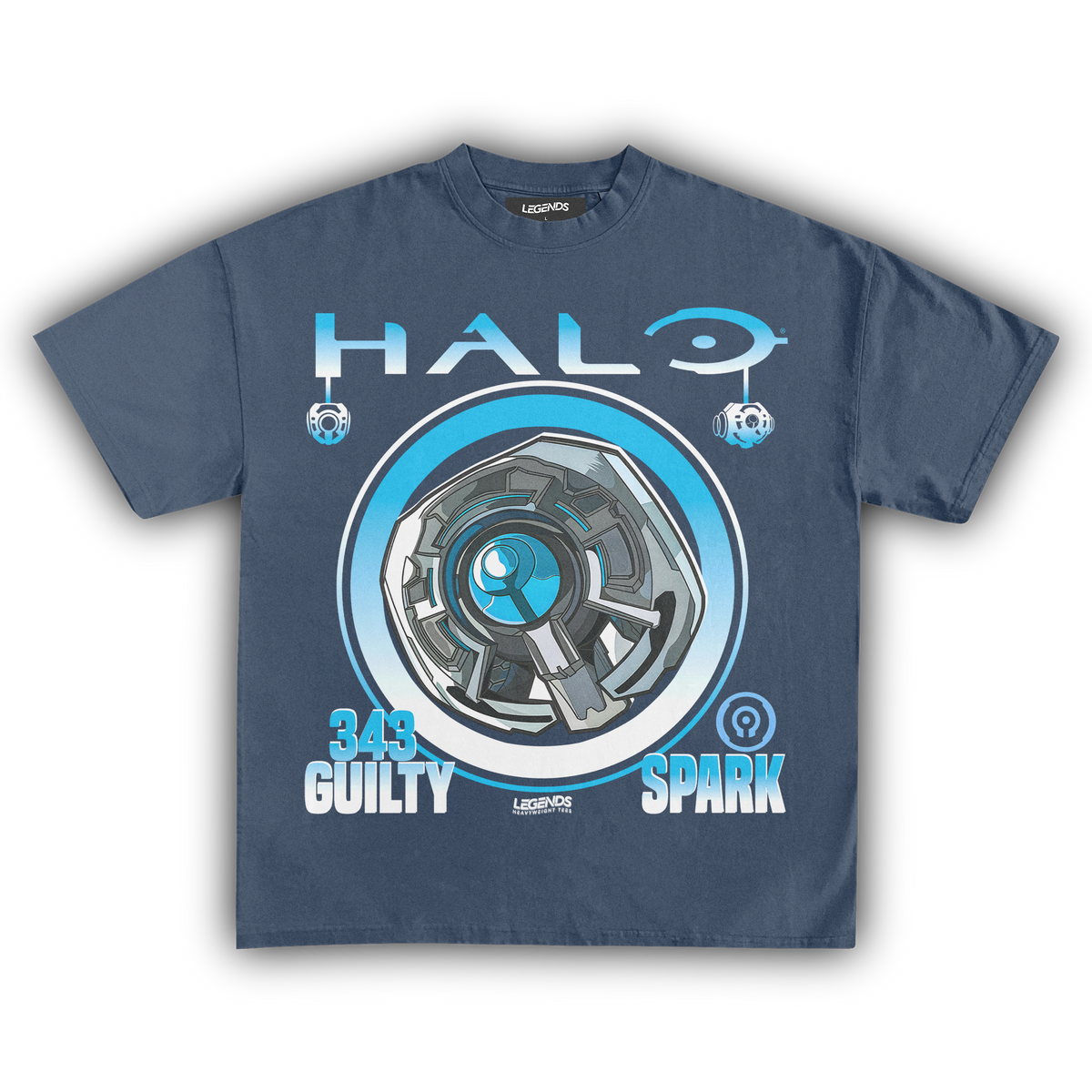 343 GUILTY SPARK HALO COMBAT EVOLVED TEE SINGLE