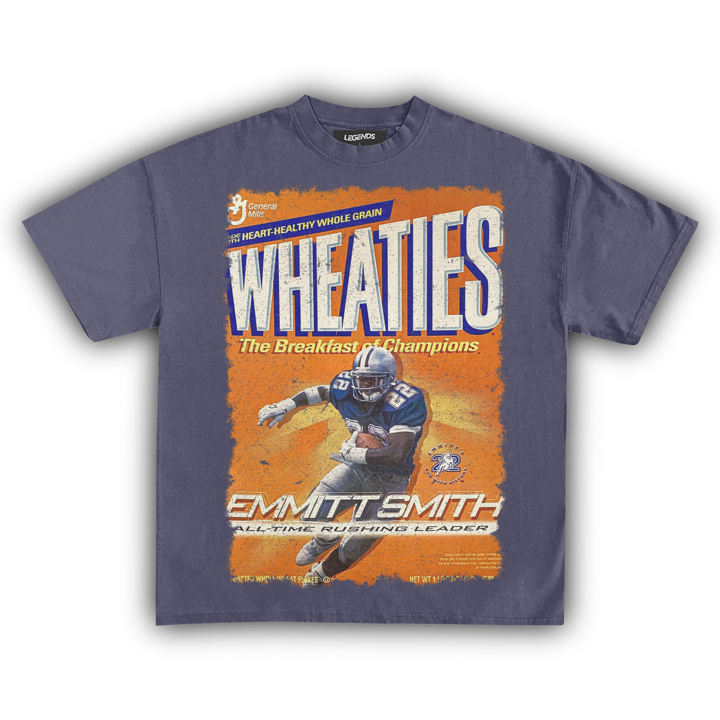 WHEATIES EMMITT SMITH 2002 VINTAGE TEE