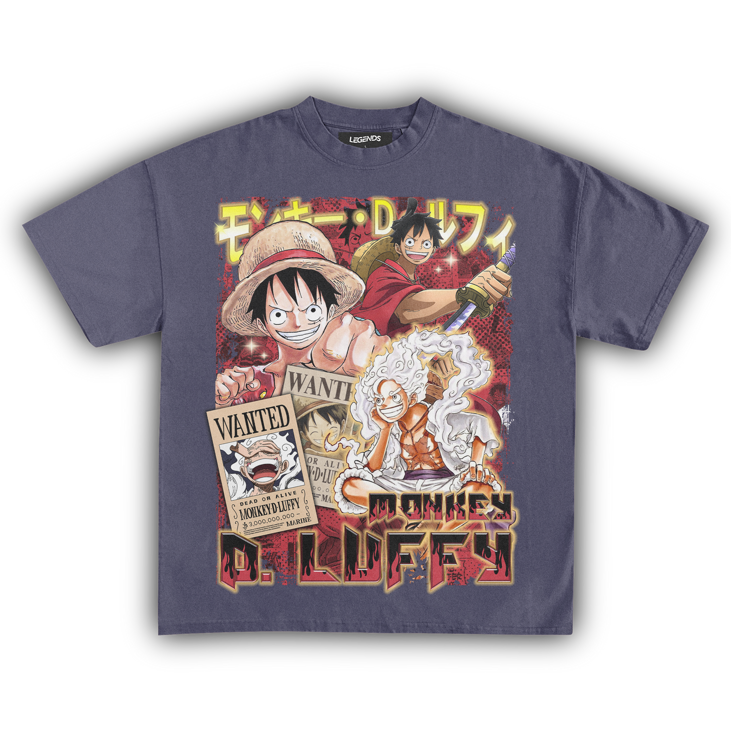 MONKEY D. LUFFY VINTAGE TEE