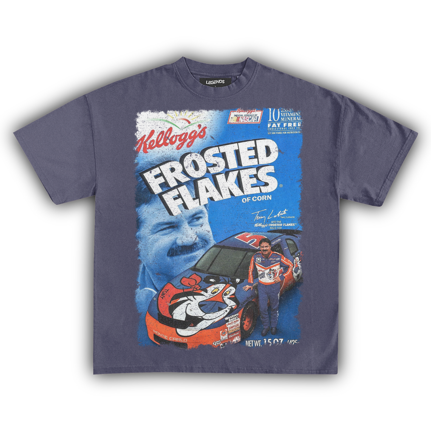 FROSTED FLAKES TONY LABONTE NASCAR VINTAGE TEE