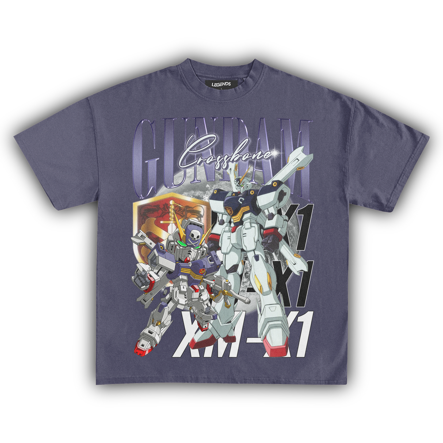 CROSSBONE GUNDAM XM-X1 VINTAGE TEE