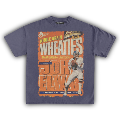 WHEATIES JOHN ELWAY 1993 VINTAGE TEE