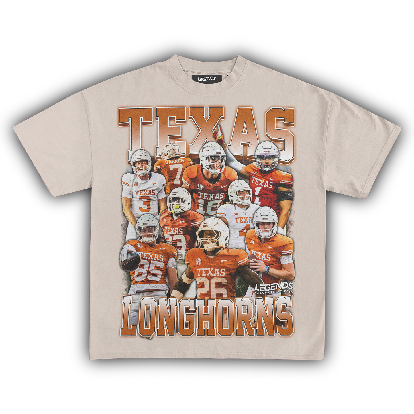 TEXAS LONGHORNS TEE