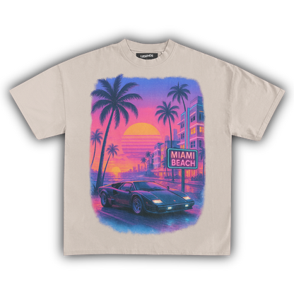 MIAMI BEACH TEE