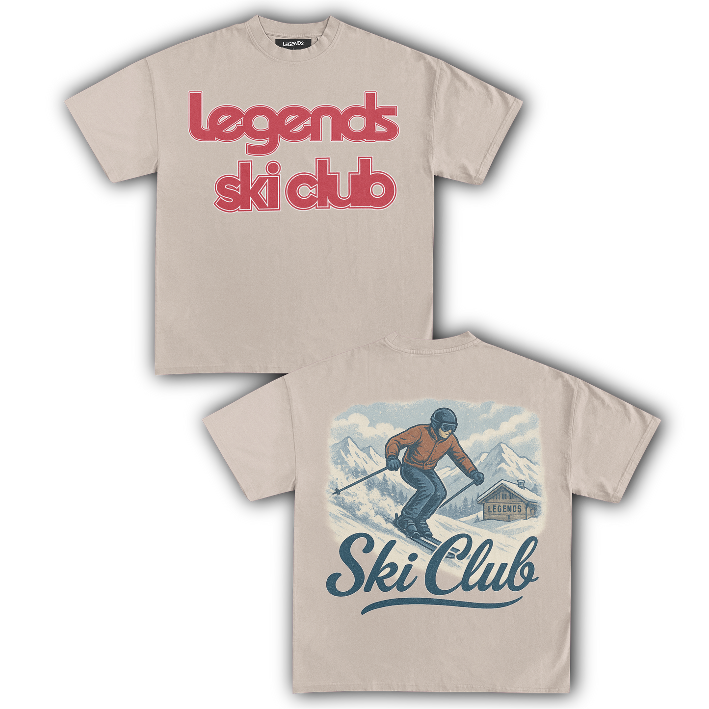 SKI CLUB LEGENDS - SKI CLUB II (DOUBLE SIDED)