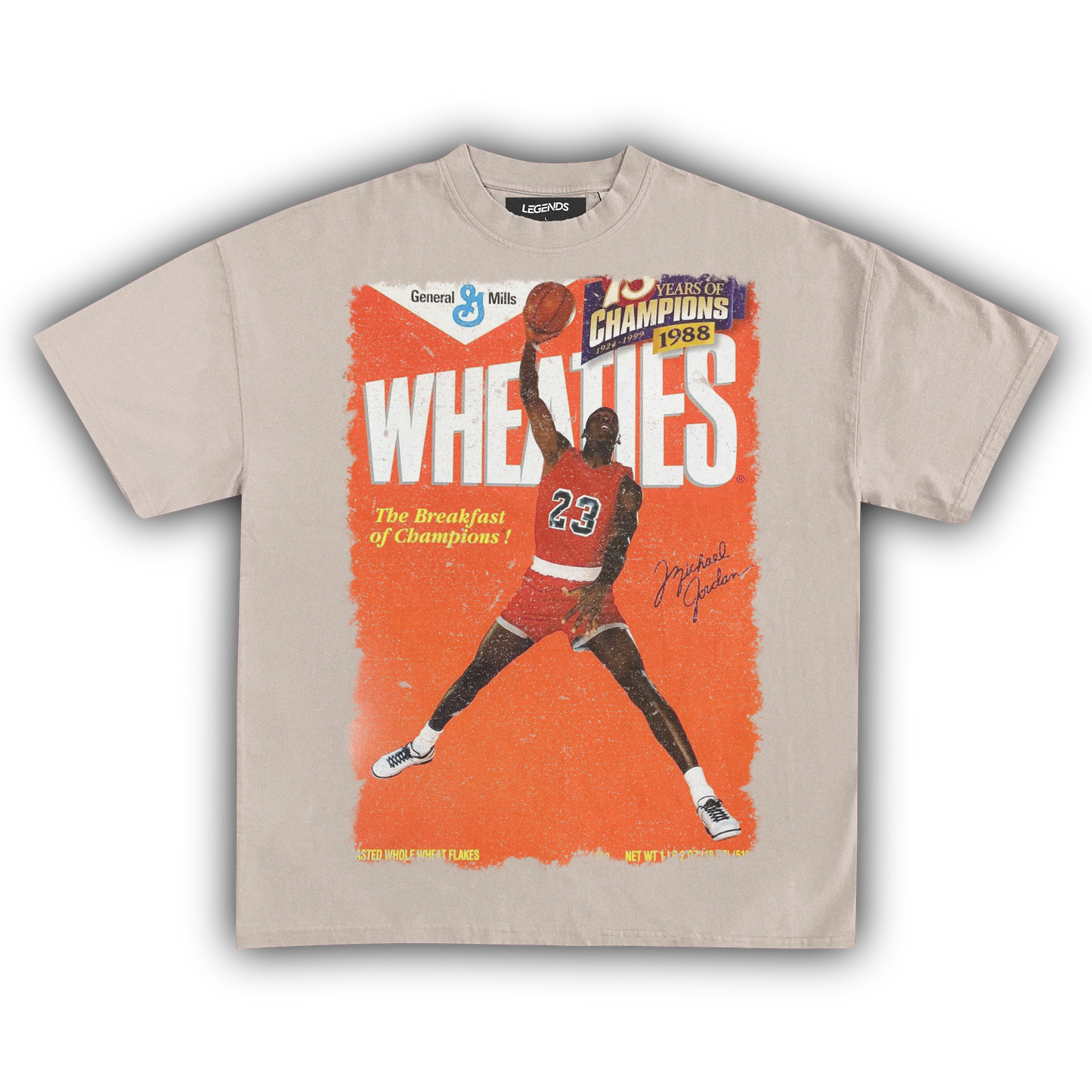 WHEATIES MICHAEL JORDAN 1988 VINTAGE TEE