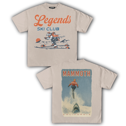 LEGENDS SKI CLUB - MAMMOTH JAWS (DOUBLE SIDED)