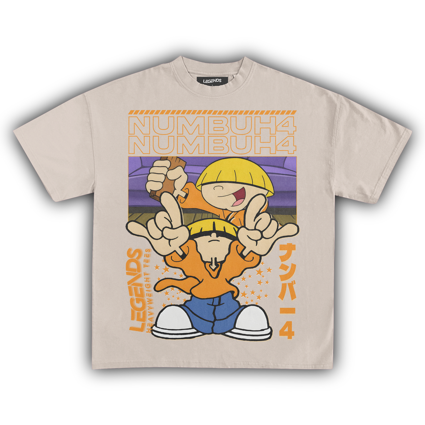 KIDS NEXT DOOR - NUMBER FOUR TEE