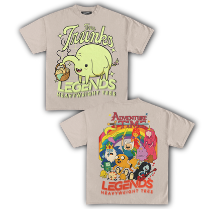 ADVENTURE TIME - TREE TRUNKS TEE II (DOUBLE SIDED)