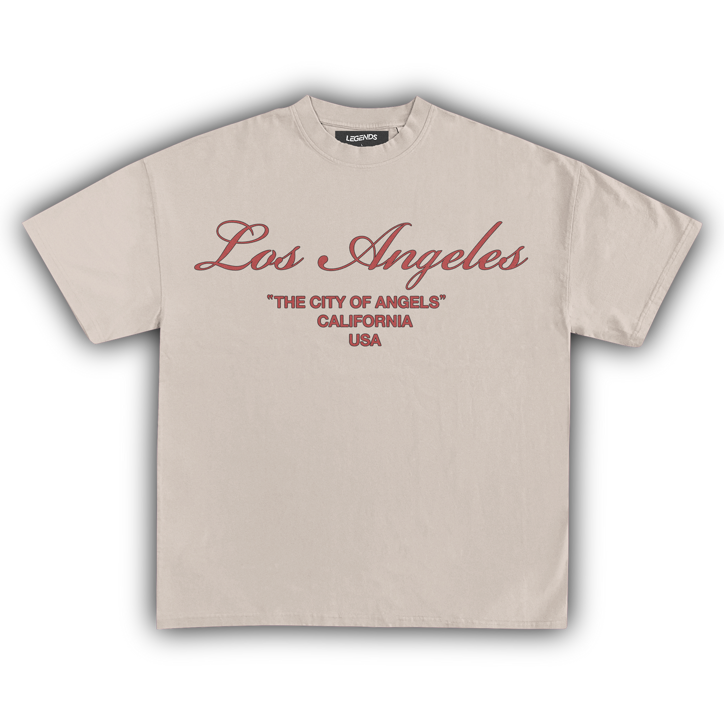 CITY OF ANGELS V1 SINGLE TEE BLACK