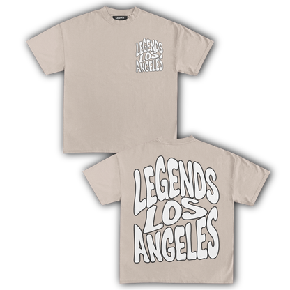 LEGENDS LOS ANGELES DOUBLE TEE WHITE