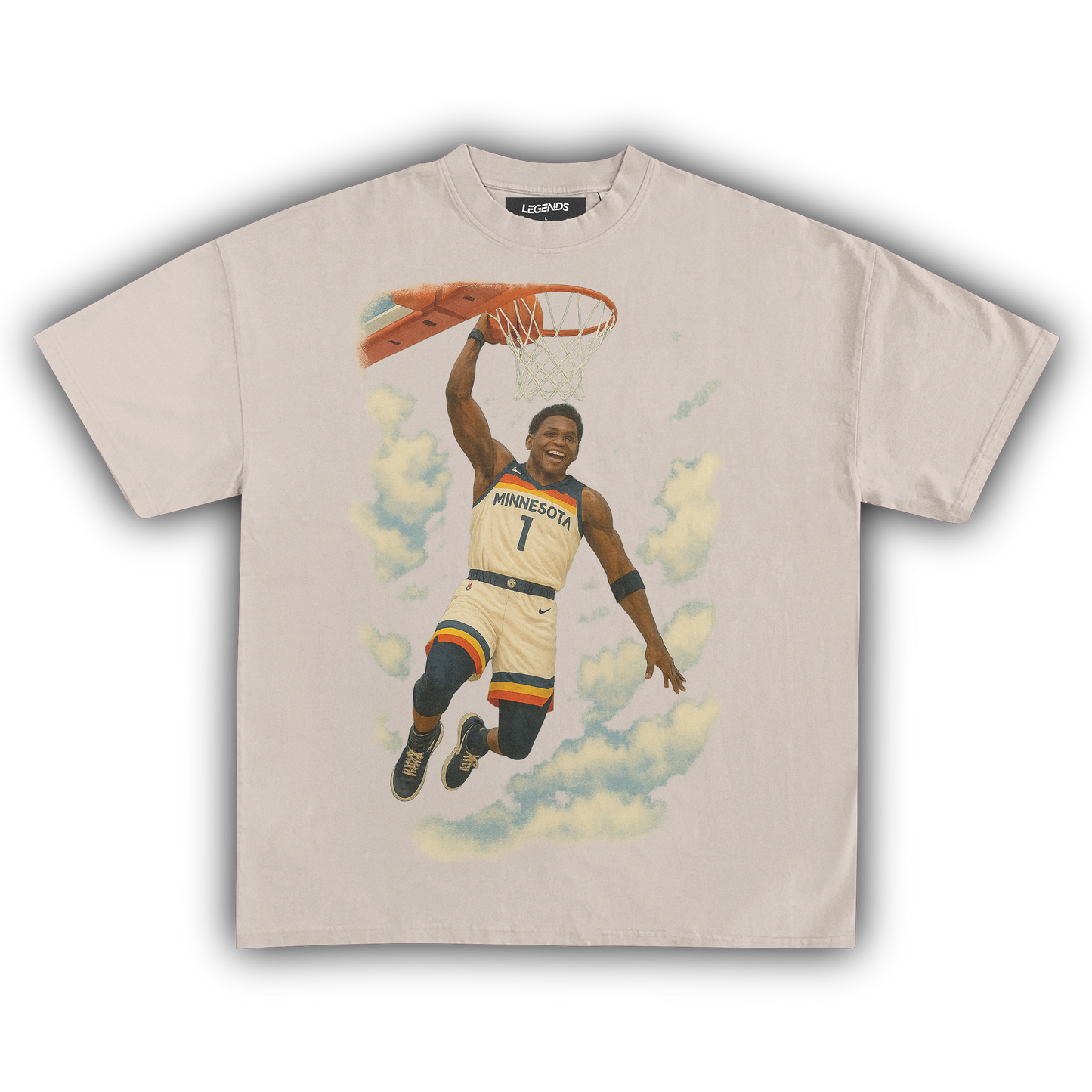 ANTHONY EDWARDS - CLOUDS TEE