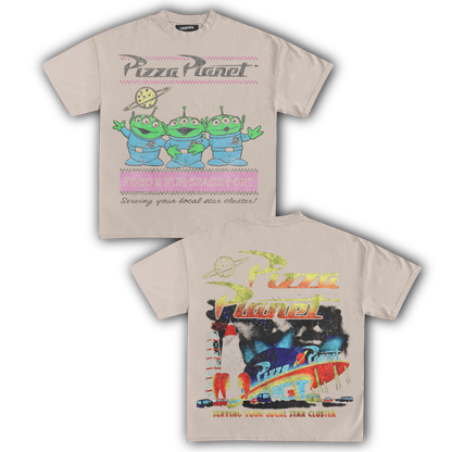 TOY STORY - PIZZA PLANET TEE IV (DOUBLE SIDED)