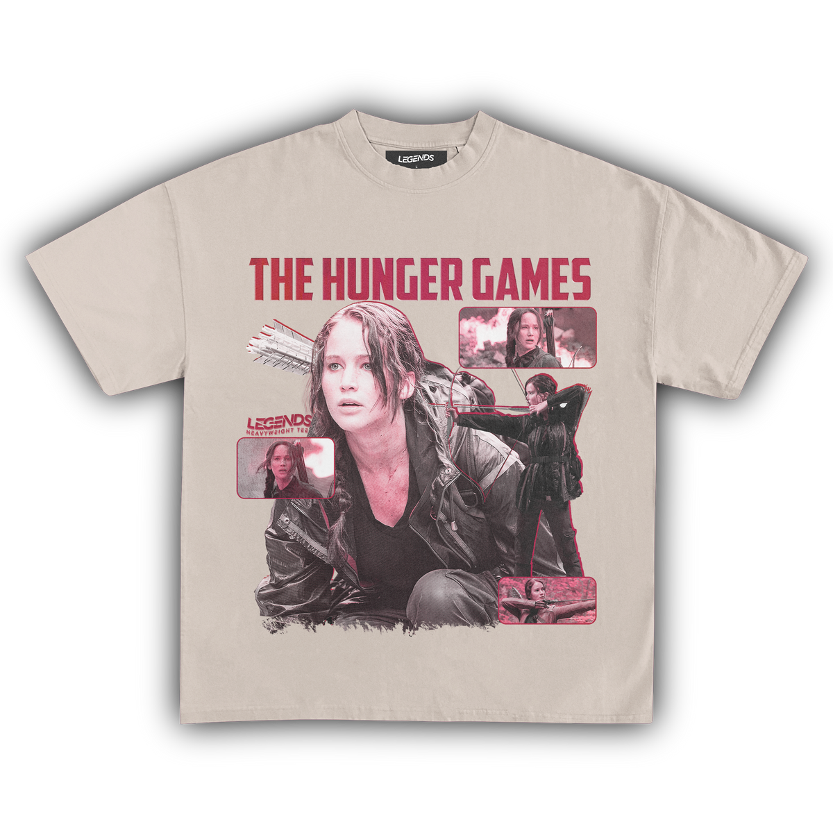 KATNISS EVERDEAN THE HUNGER GAMES TEE