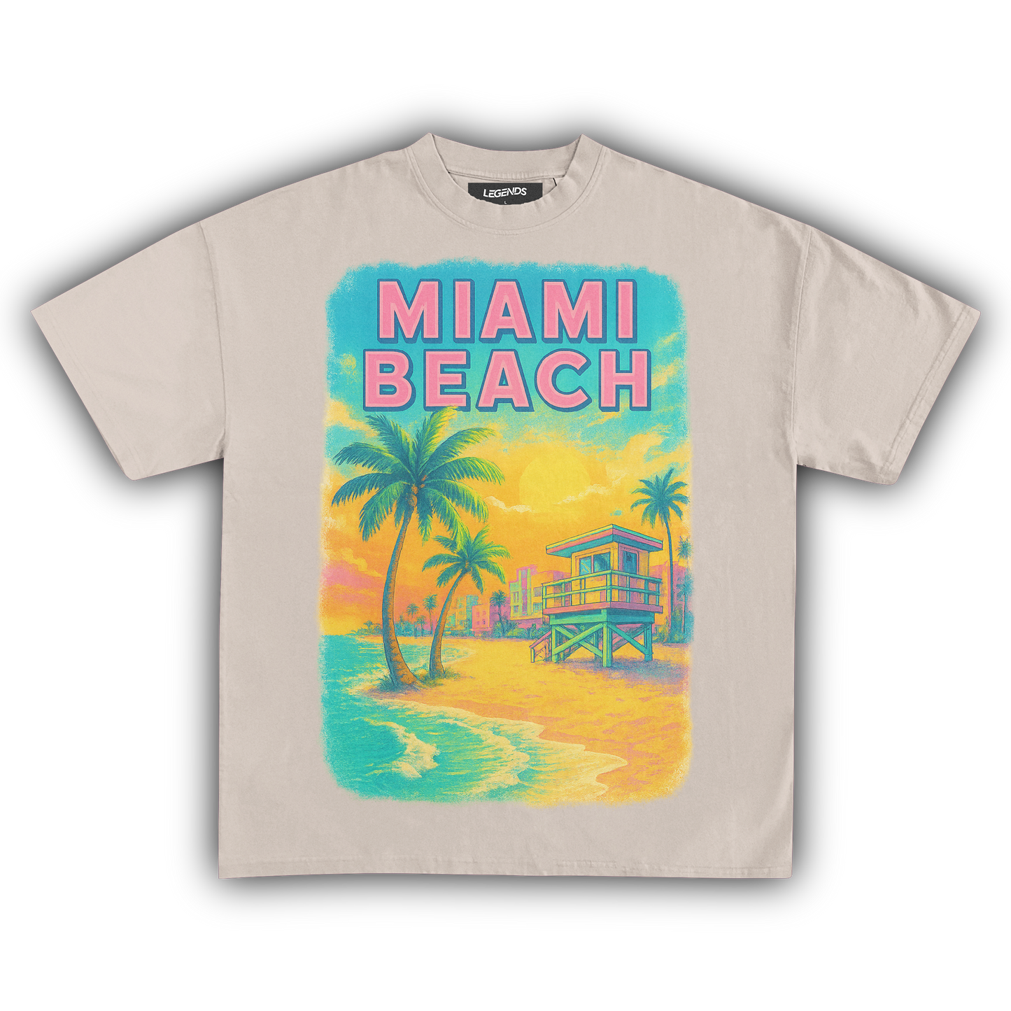 MIAMI BEACH TEE