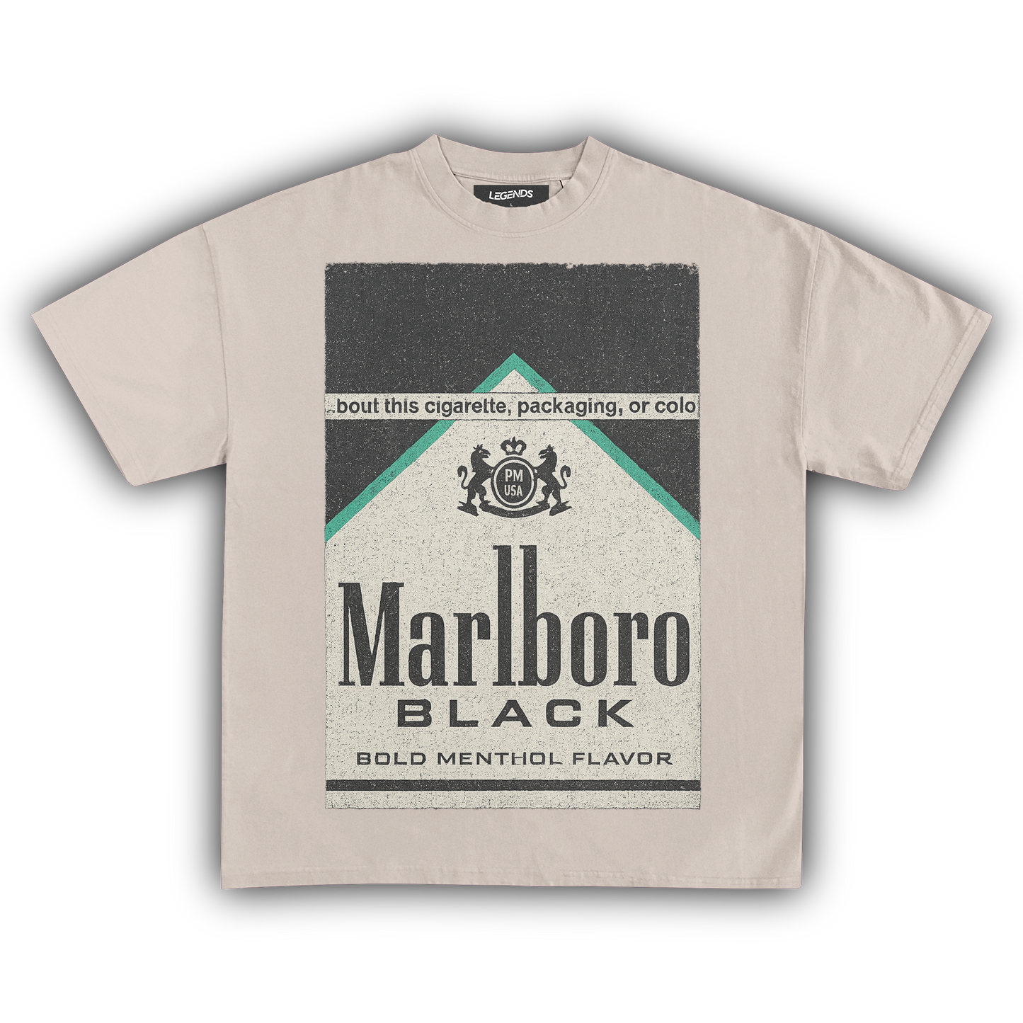MARLBORO BLACK TEE