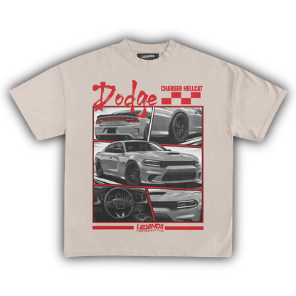 DODGE CHARGER HELLCAT TEE