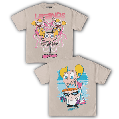 DEXTER’S LABORATORY TEE IV (DOUBLE SIDED)