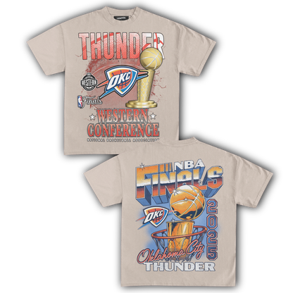 OHKLAHOMA CITY THUNDER I (DOUBLE SIDED)
