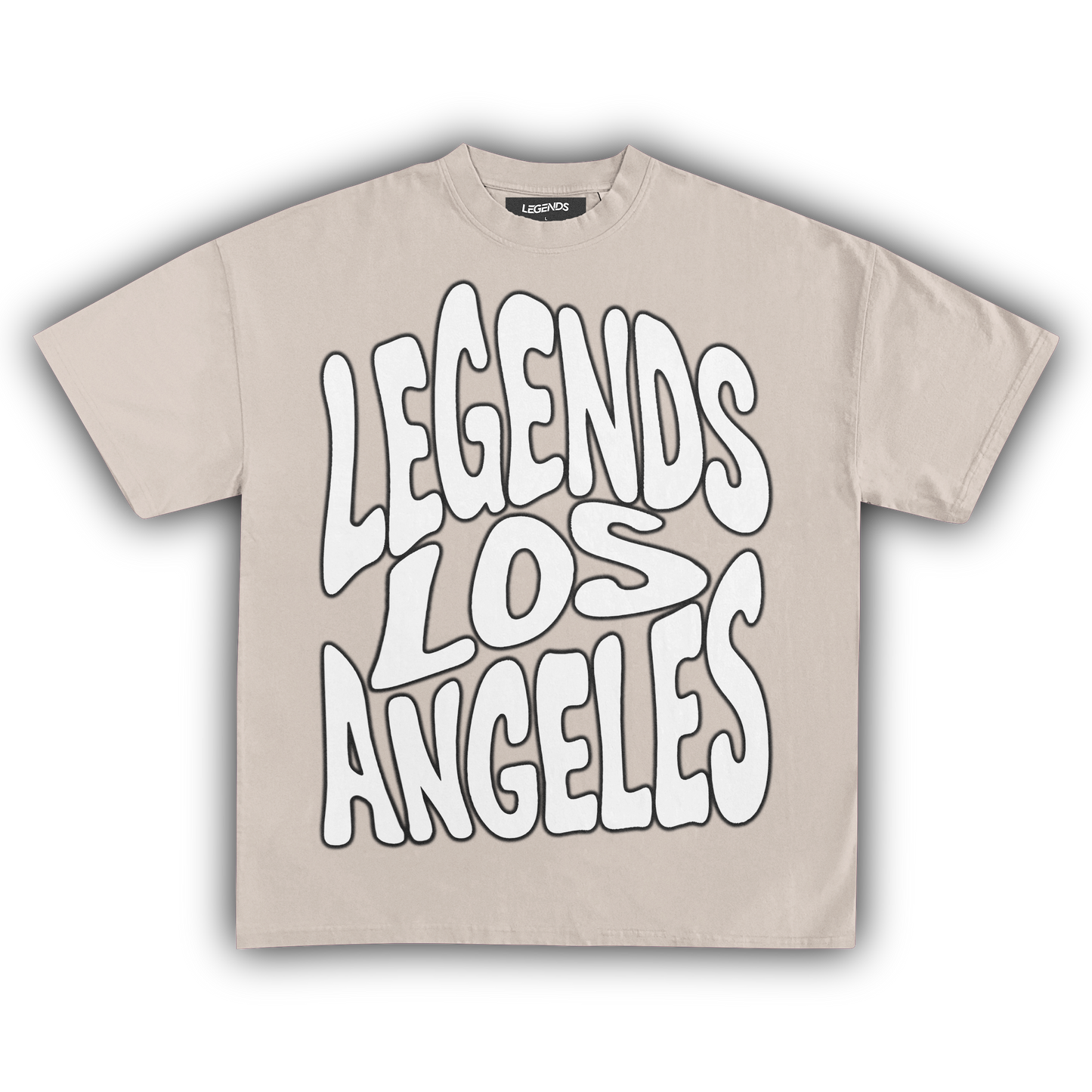 LEGENDS LOS ANGELES SINGLE TEE WHITE