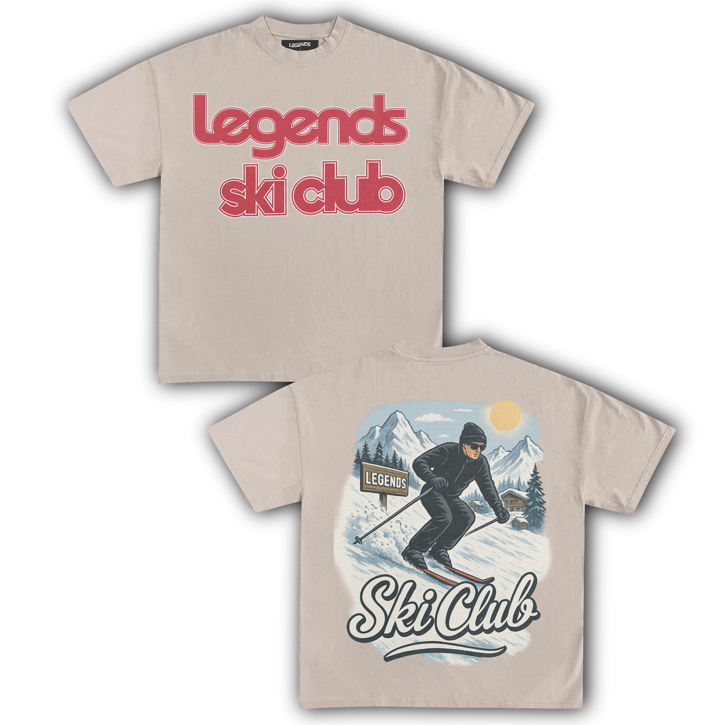 SKI CLUB LEGENDS - SKI CLUB I (DOUBLE SIDED)