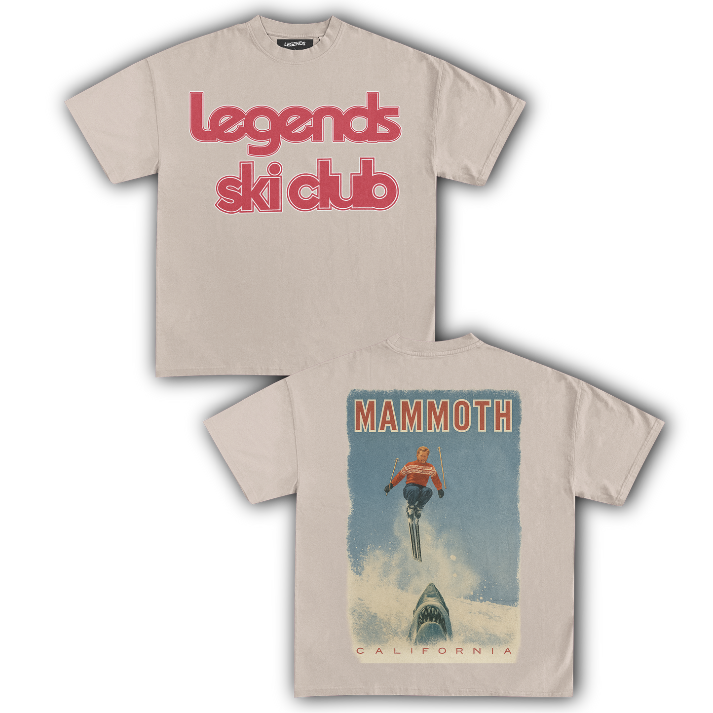 SKI CLUB LEGENDS - MAMMOTH JAWS (DOUBLE SIDED)