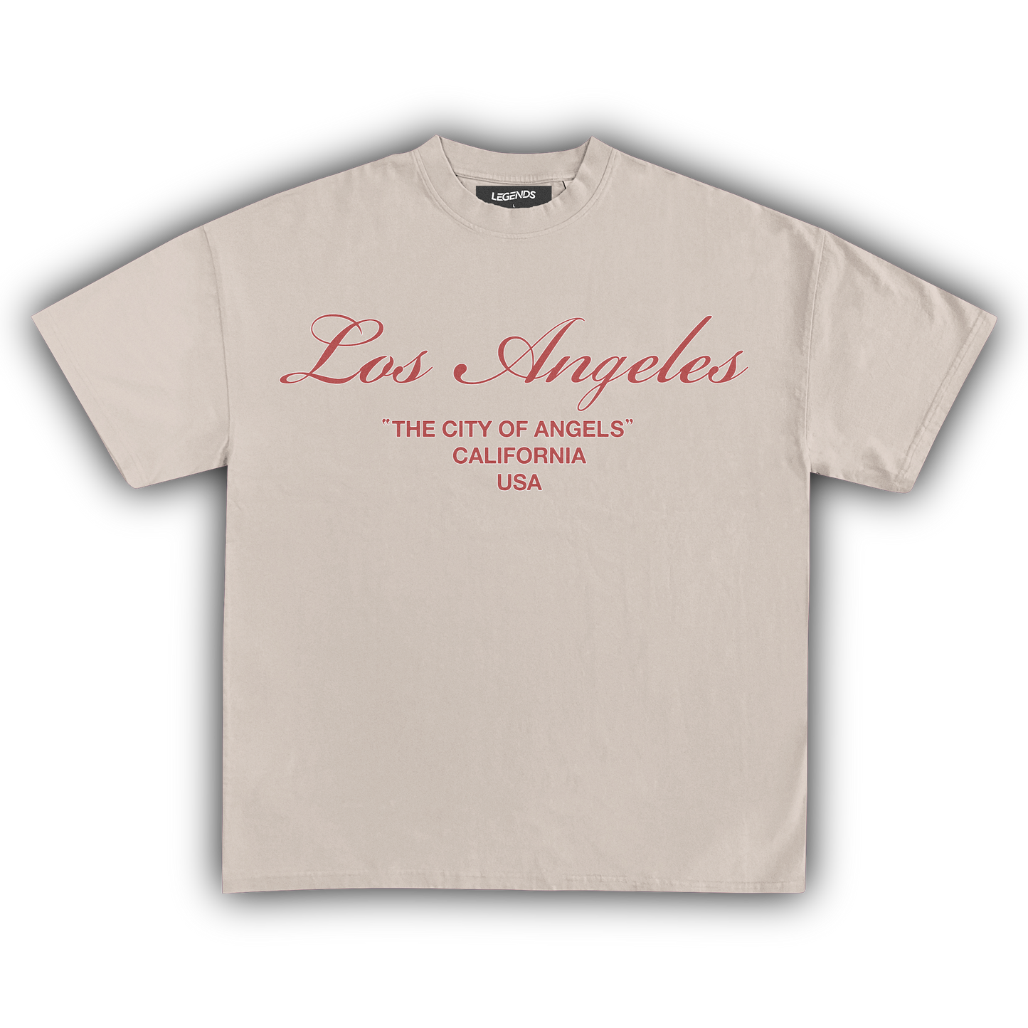 CITY OF ANGELS V1 SINGLE TEE WHITE