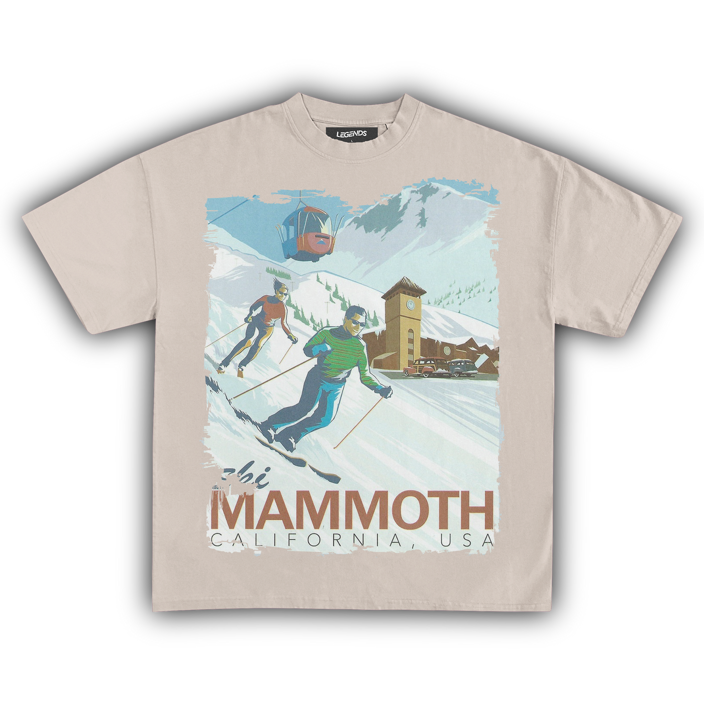 SKI MAMMOTH TEE
