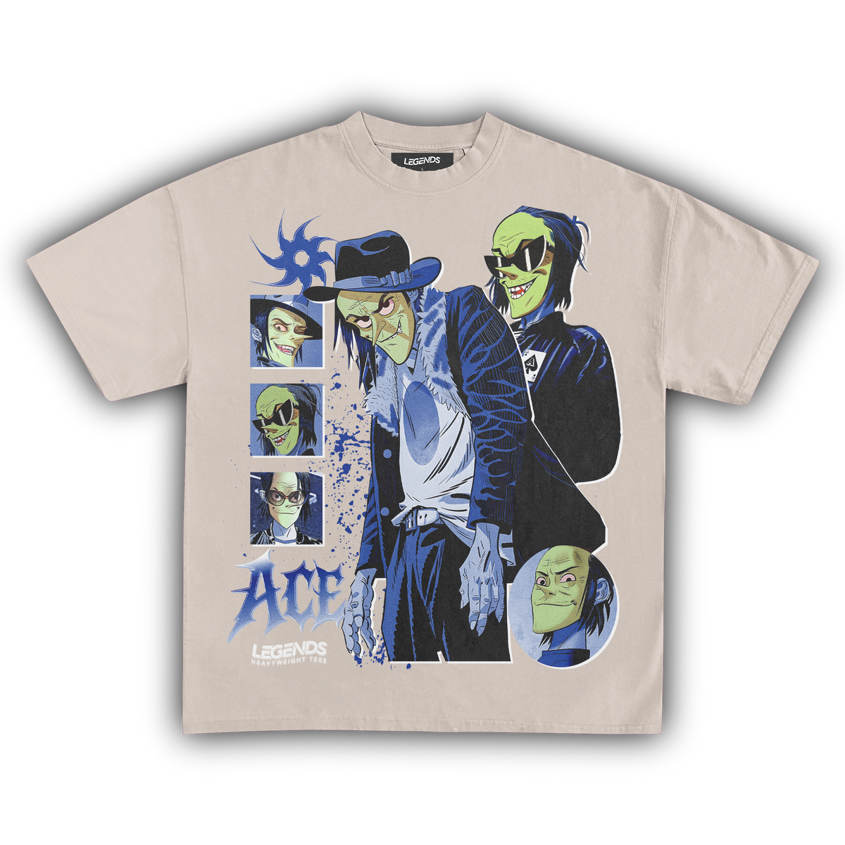 GORILLAZ ACE TEE