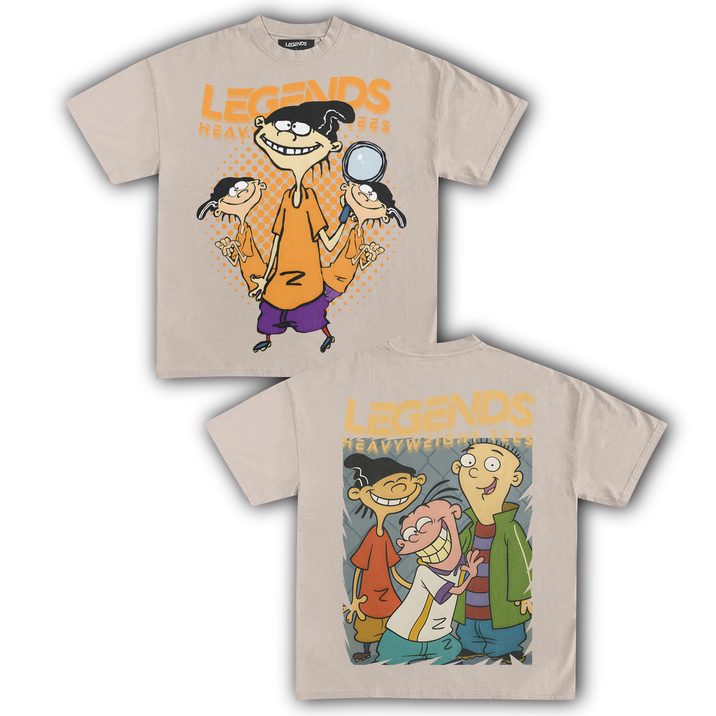ED, EDD N EDDY TEE II (DOUBLE SIDED)
