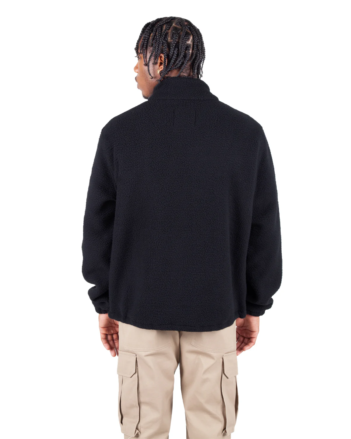 DESIGNER SHERPA JACKET (Black)