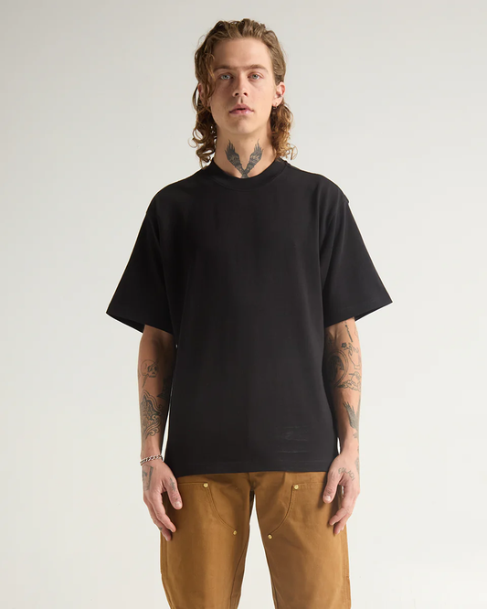 9.0 OZ SUPER HEAVYWEIGHT GARMENT DYE TEE (Onyx)