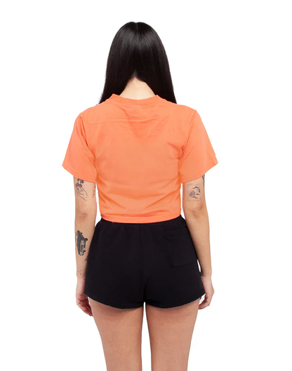 CROP TOP HEAVYWEIGHT TEE (Peach)