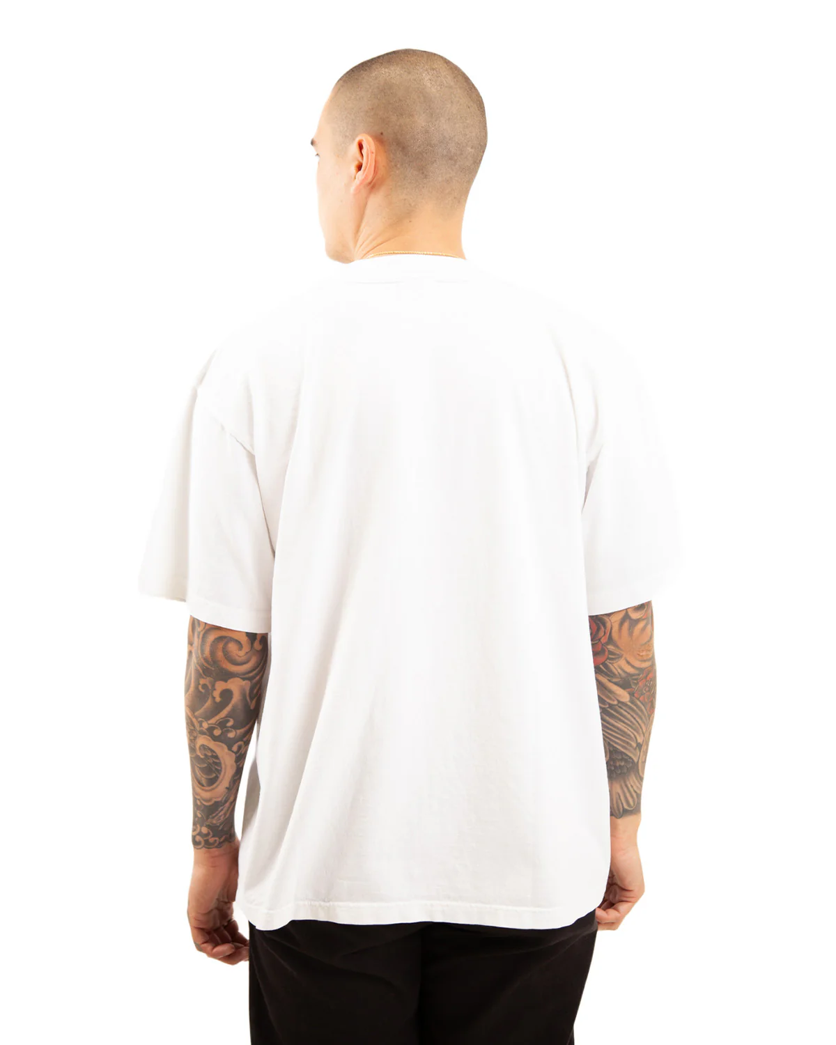 REVERSE HEAVYWEIGHT TEE (White)