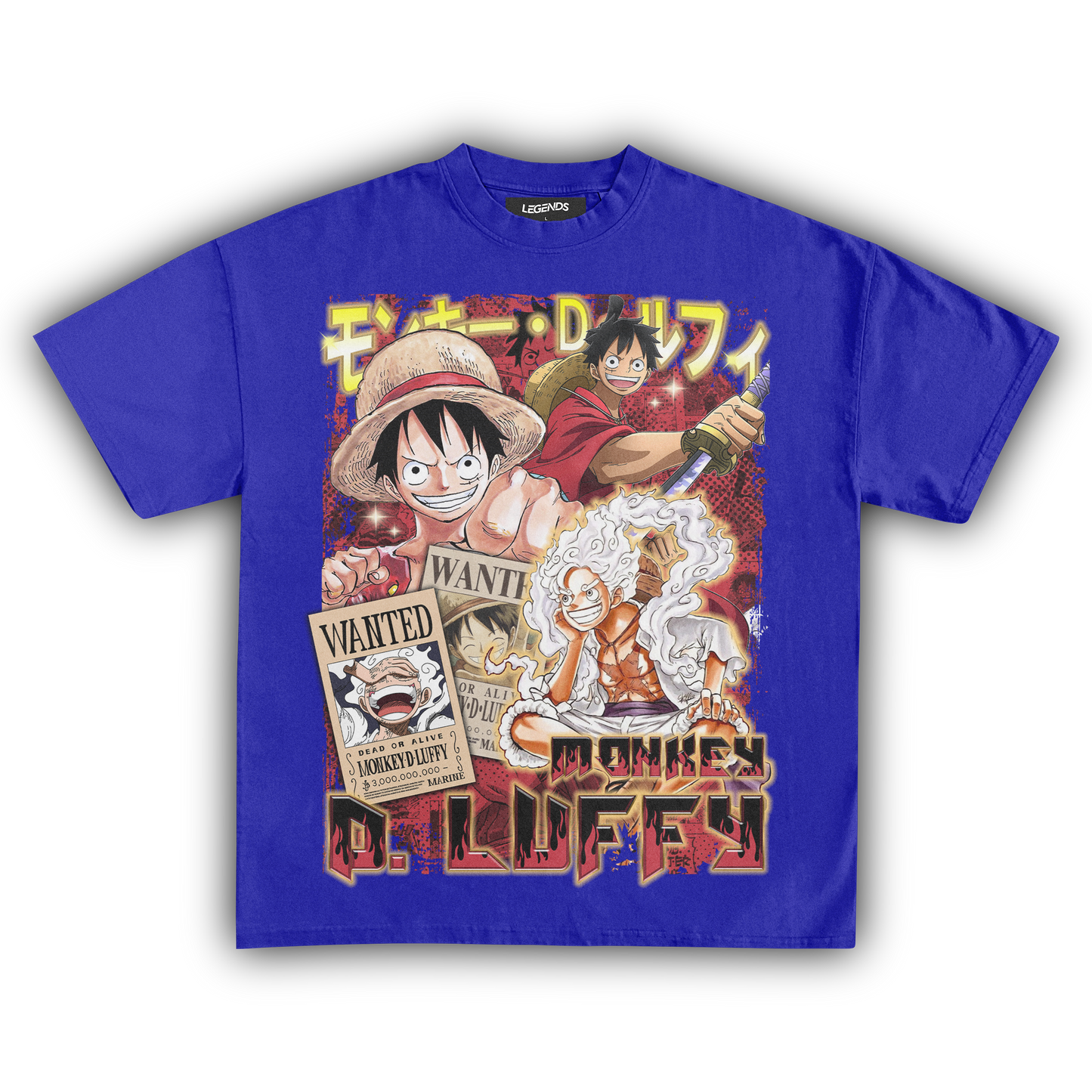 MONKEY D. LUFFY VINTAGE TEE