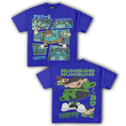 KIDS NEXT DOOR - NUMBER 2 & 3 TEE (DOUBLE SIDED)