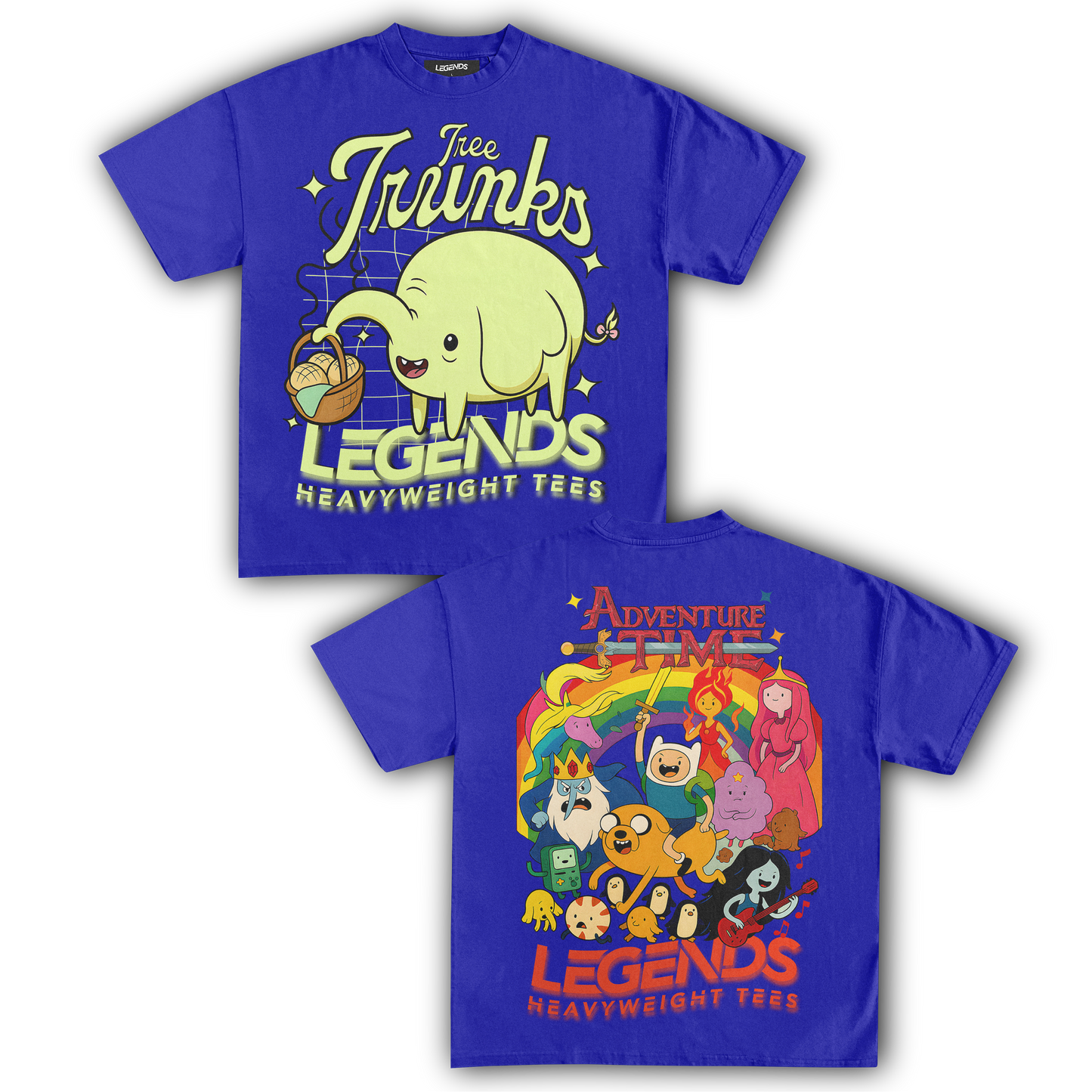 ADVENTURE TIME - TREE TRUNKS TEE II (DOUBLE SIDED)